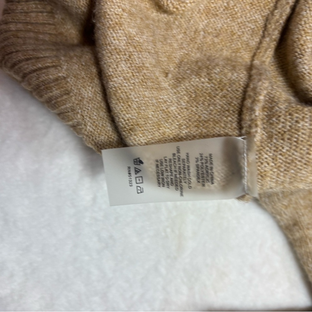 Vince Camuto Tan and Pink Fair Isle Sweater - Picture 6 of 7